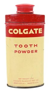 US WW2 Era Colgate Tooth Powder