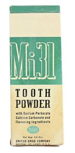 US WW2 Package of Tooth Powder