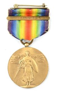 US WW1 Victory Medal with Clasp