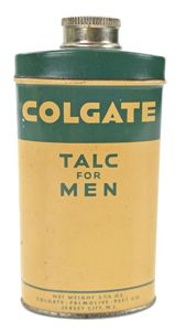 US WW2 Era Colgate Talc for Men