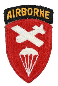 US WW2 Airborne Command Paratrooper Shoulder Patch