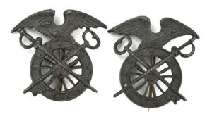 US WW1 Quartermaster Officers Collar Device