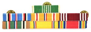 US WW2 Veteran Ribbonbar