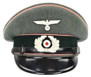 German WH NCO/EM Panzer Visor Cap