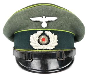 German WH EM/NCO Visor Cap 'Panzergrenadier'
