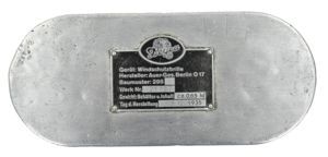 German LW Flying Goggles Case Model 295