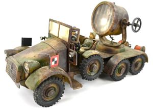 German Hausser Toy Vehicle 'Krupp Scheinwerfer Auto'