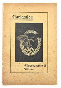 German LW Navigation Booklet Jüterbog