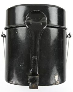 German WW1 M-1910 Enameled Steel Messtin.