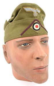 German WH EM/NCO Tropical Overseas Cap 'Smoke troops'