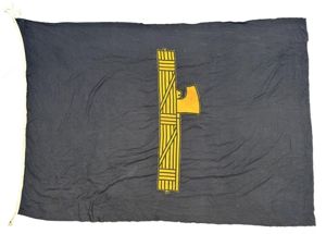 Italian WW2 MVSN Flag 125x180cm