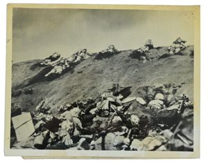 US WW2 Press Photo 'Iwo Jima'