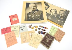 German WH Officer Grouping