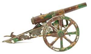 German Camouflaged Toy Canon