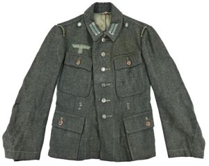 German WH M43 EM Combat Tunic