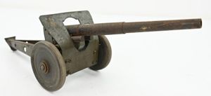 German Toy WW1/WW2 Field Artillery Canon large