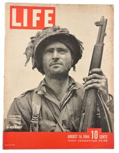 US WW2 Life Magazine August 1944 'Kelso C. Horne'