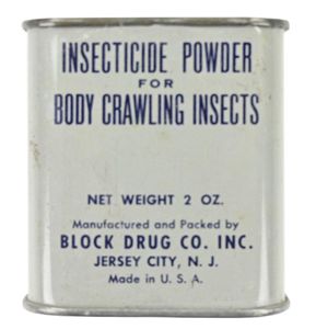 US WW2 Insect louse Powder