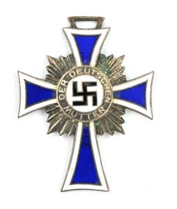 German Mother's Cross in Silver
