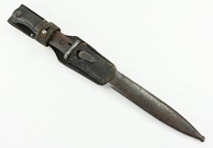 German WH K98 Mauser Bayonet with Frog
