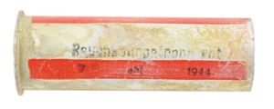 German WH Empty Flare Gun Shell 1944
