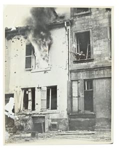 US WW2 Press Photo 'Combat Action'