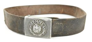 German WH Belt & Beltbuckle