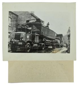 US WW2 Press (Radio) Photo of LCVP Transport for the …