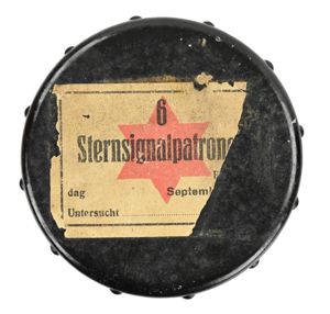 German WH Flare Gun Shell Container