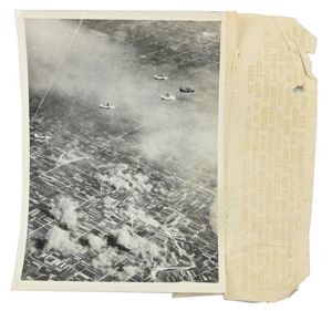 USAAF WW2 Press Photo 15th Air Force Italy