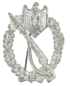 German Infantry Assault Badge in Silver
