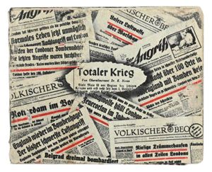 Allied WW2 Droppingsbooklet 'Totaler Krieg'