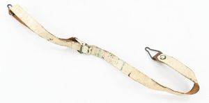 US WW2 M1 Helmet Liner Chinstrap Snow Camo