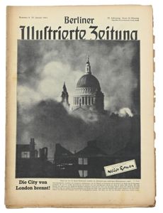 German Berliner Illustrierte Zeitung Newspaper 1941