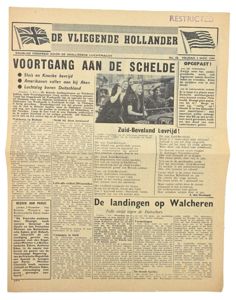 Allied Droppingsflyer 'De Vliegende Hollander' 1 November 1944