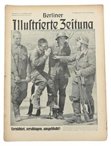 German Berliner Illustrierte Zeitung Newspaper 1941