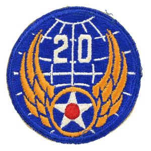 US WW2 20th Airforce SSI