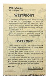 Allied WW2 Droppingsflyer 'Westfront/Ostfront'