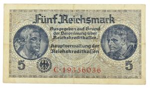 German Third Reich period Banknote