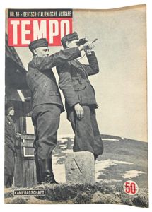 German/Italian Magazine 'Tempo' 1943