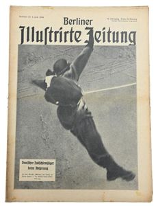 German Berliner Illustrierte Zeitung Newspaper June 1940