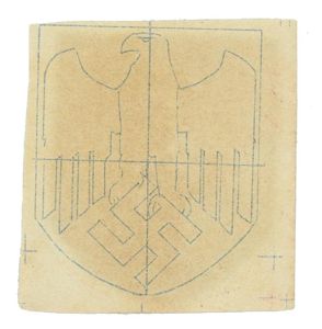 German Wehrmacht Heer Helmet Decal