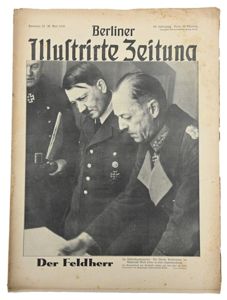 German Berliner Illustrierte Zeitung Newspaper May 1940