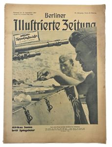 German Berliner Illustrierte Zeitung Newspaper 1941