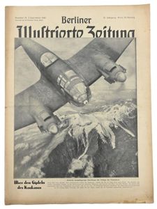 German Berliner Illustrierte Zeitung Newspaper 1942