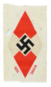 German HJ/BDM Sleeve Diamond