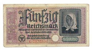 German Third Reich period Banknote