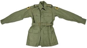 British WW2 Tropical Jungle Green RWAFF Tunic 81st West African …