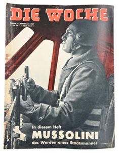 German Third Reich Magazine 'Die Woche' 1937