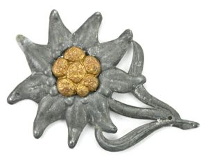 German WH GBJ Side Cap Edelweiss